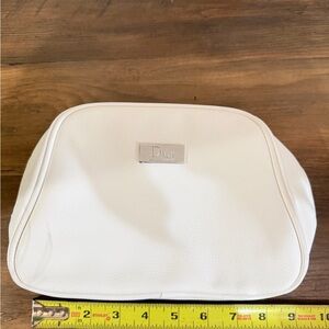 Dior Beaute White Cosmetic Pouch